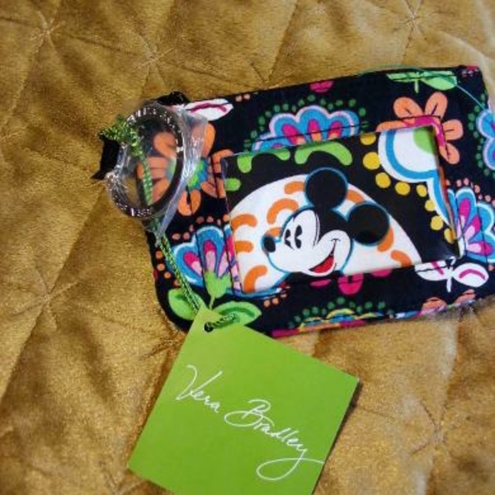 Vera Bradley Disney Floral ID Holder
